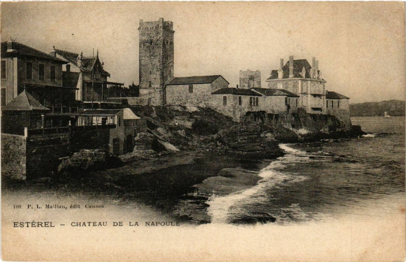 Carte postale ancienne Esterel Chateau de La Napoule