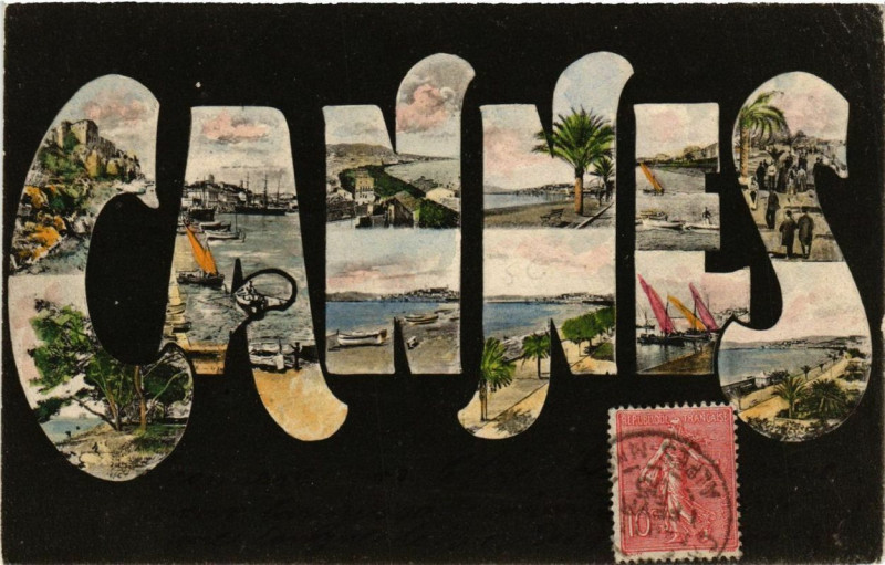 Carte postale ancienne Cannes à Cannes