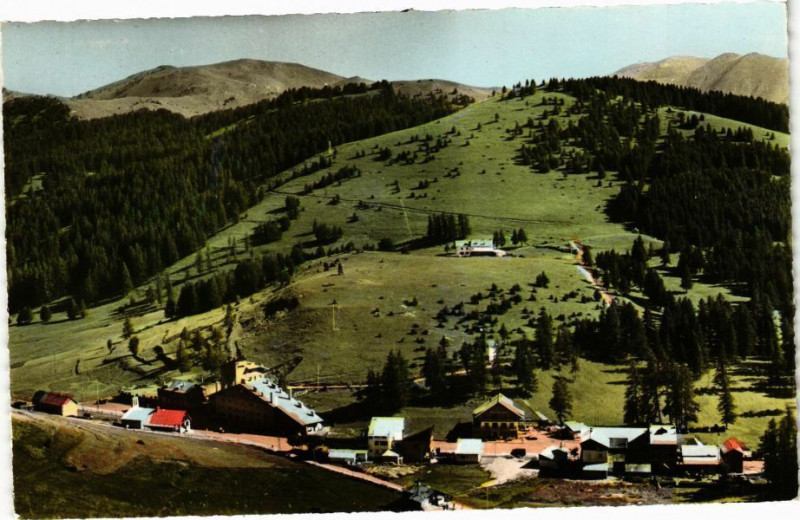 Carte postale ancienne Valberg - Le Village