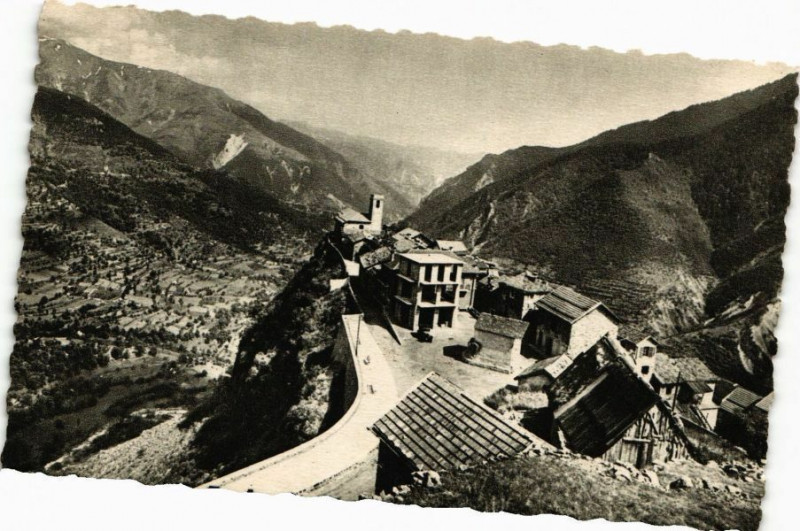 Carte postale ancienne Venanson - Vallée de la Vesubie à Venanson