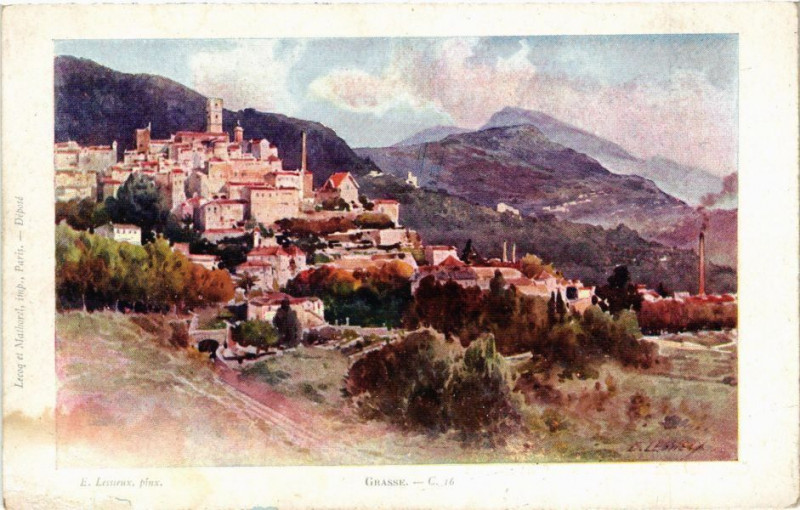 Carte postale ancienne Grasse à Grasse