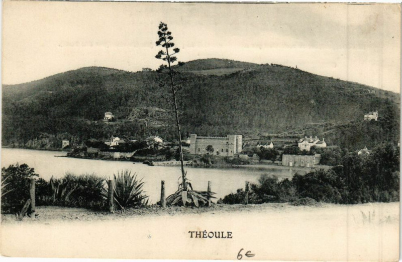 Carte postale ancienne Theoule