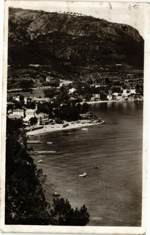 Carte postale ancienne Theoule -sur-Mer-Vue générale