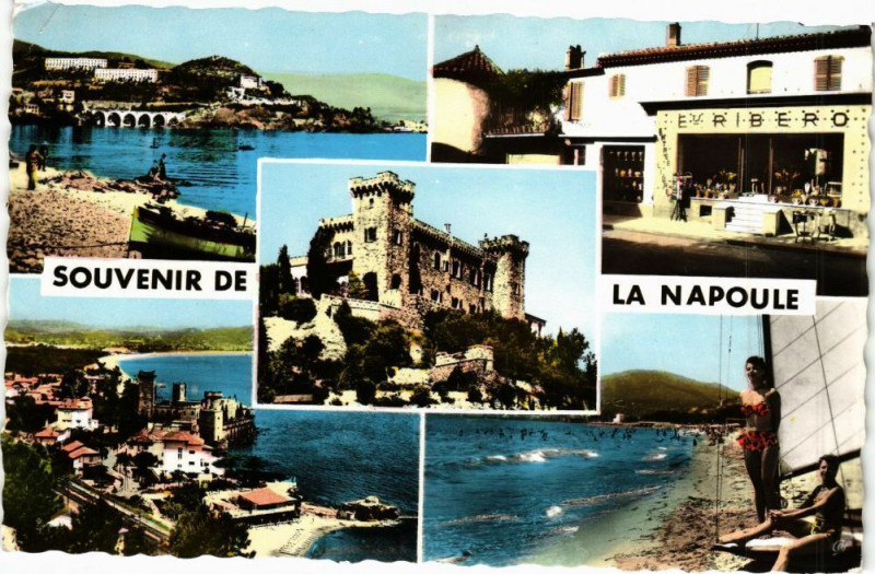 Carte postale ancienne Souvenir de La Napoule
