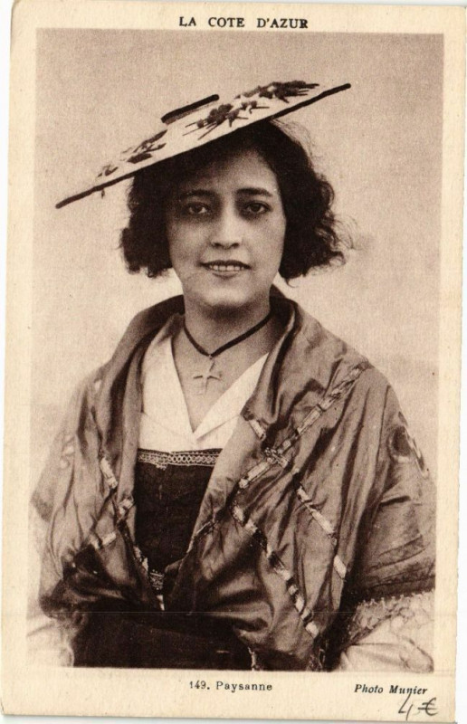 Carte postale ancienne Paysanne