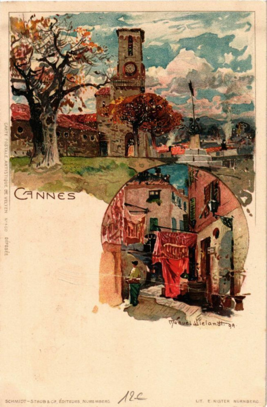 Carte postale ancienne Cannes à Cannes