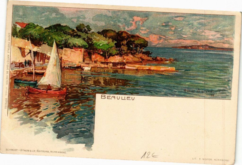 Carte postale ancienne Beaulieu