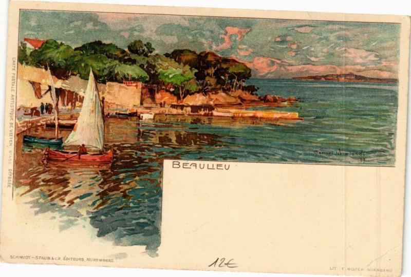 Carte postale ancienne Beaulieu