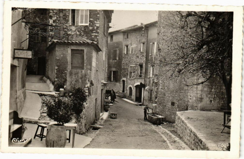 Carte postale ancienne St-Paul- de - Vence à Vence
