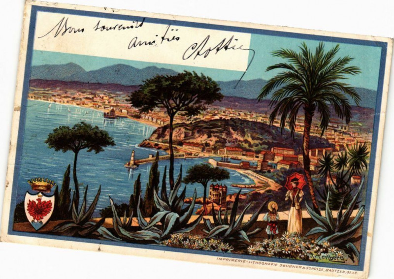 Carte postale ancienne Nice à Nice