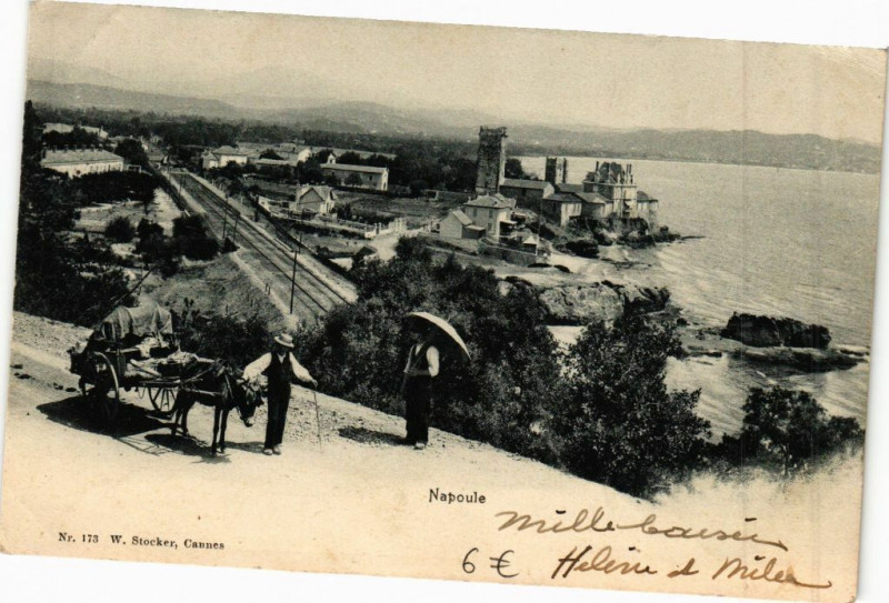 Carte postale ancienne Napoule