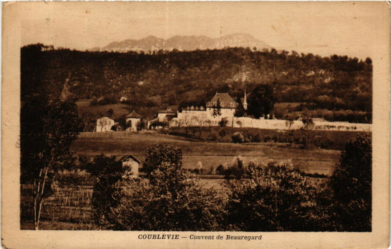 Carte postale ancienne Courlevie - Couvent de Beauregard