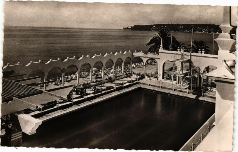 Carte postale ancienne La Cote d'Azur - Menton à Menton