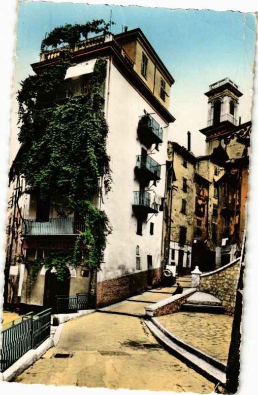 Carte postale ancienne La Cote d'Azur
