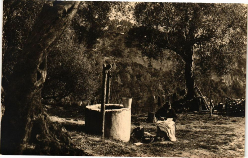 Carte postale ancienne L'Art chez sol Vence à Vence