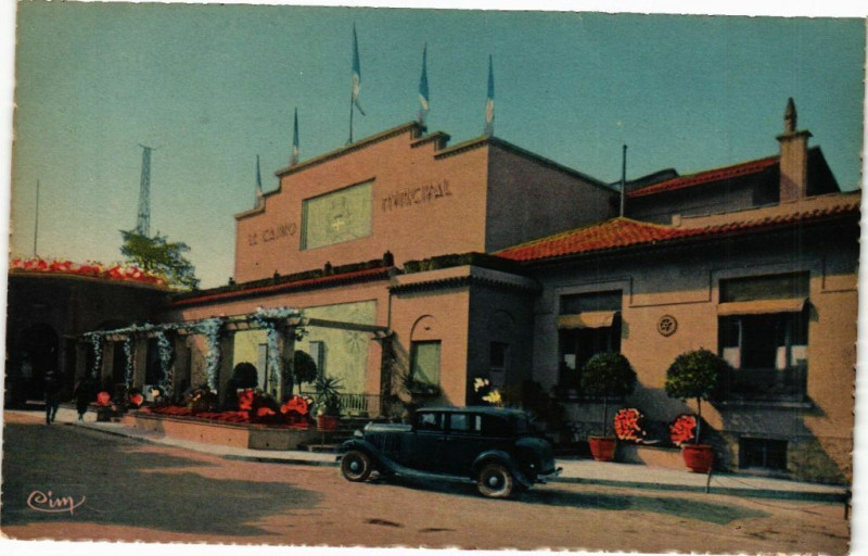 Carte postale ancienne Juan-les-Pins - Le Casino