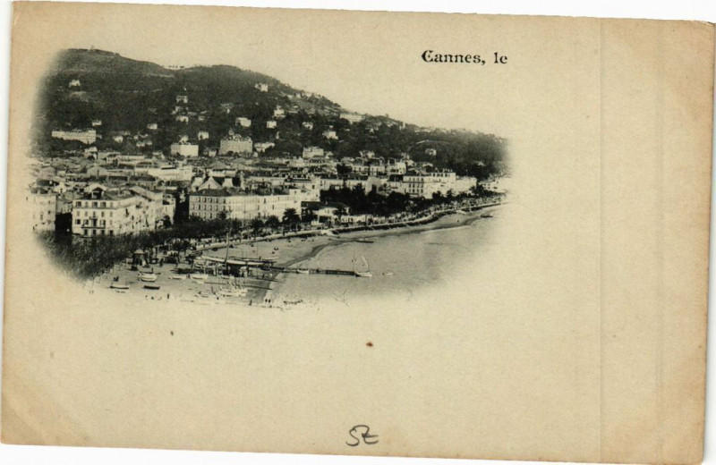 Carte postale ancienne Cannes à Cannes