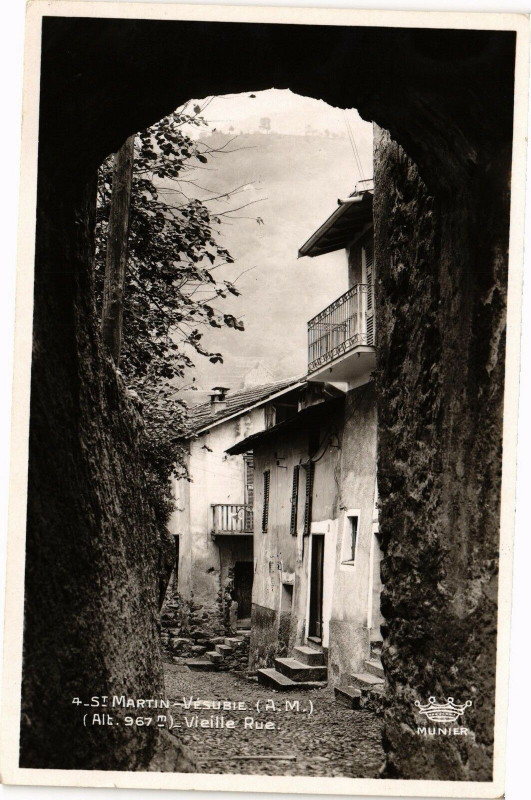 Carte postale ancienne St.Martin - Vesubie