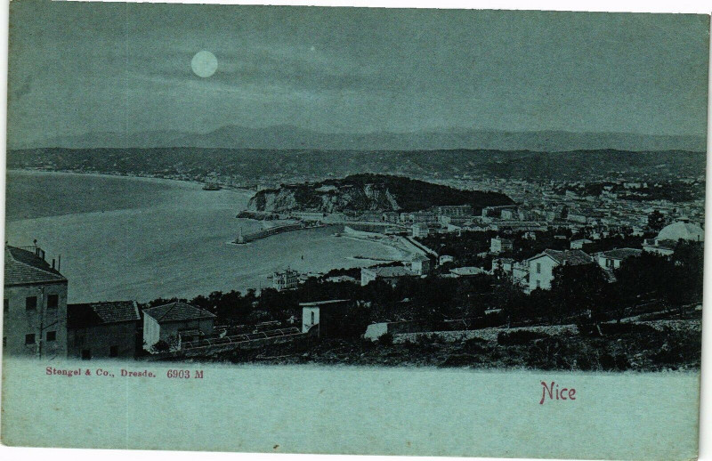 Carte postale ancienne Nice - Stengel & co dresde 6903 M à Nice