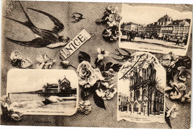 Carte postale ancienne Nice à Nice