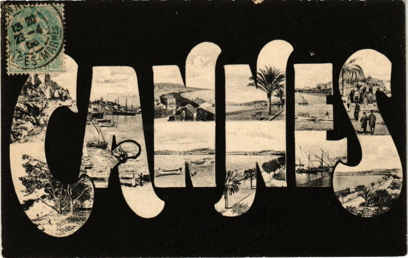 Carte postale ancienne Cannes à Cannes