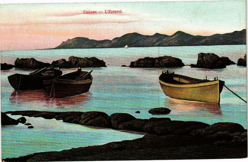 Carte postale ancienne Cannes - L'Esteral à Cannes
