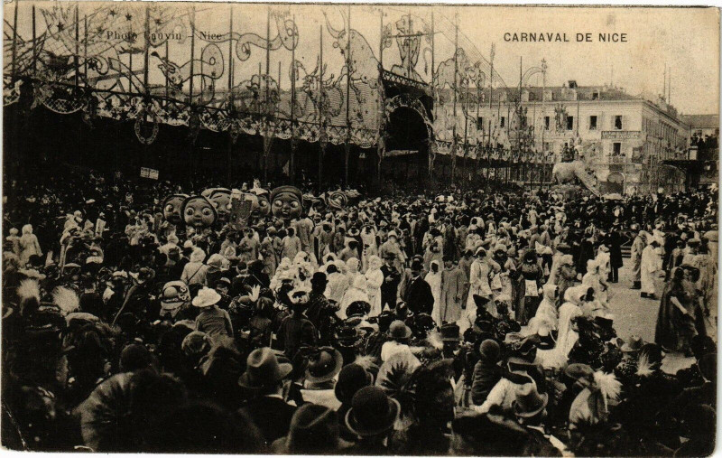 Carte postale ancienne Carnaval de Nice à Nice