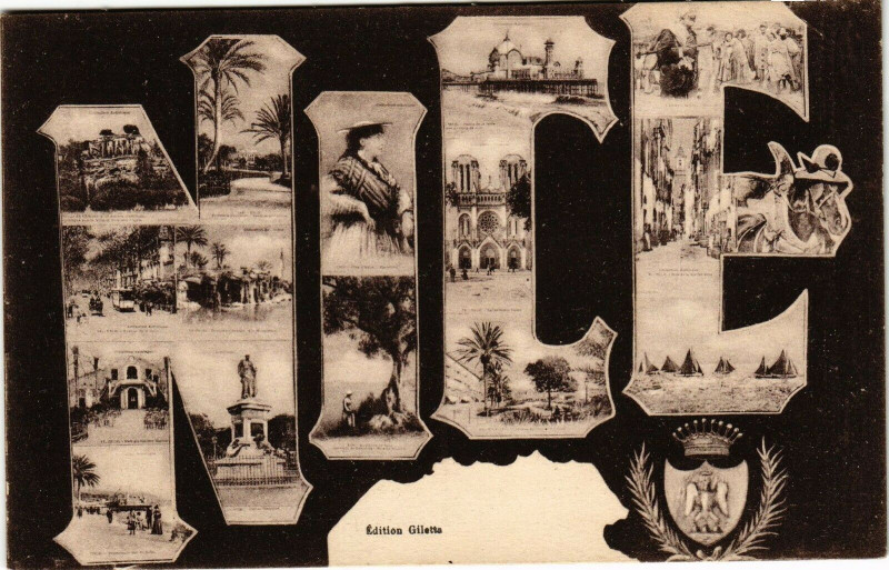 Carte postale ancienne Nice à Nice