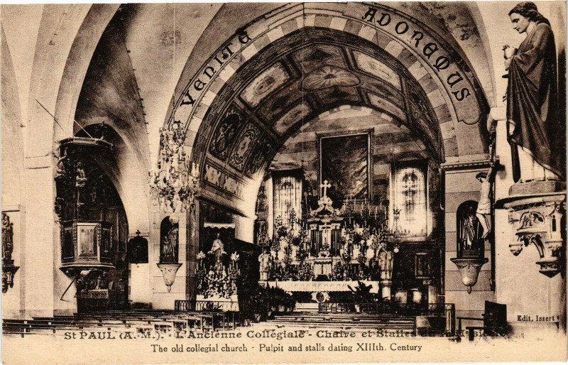Carte postale ancienne Saint-Paul- L ancienne