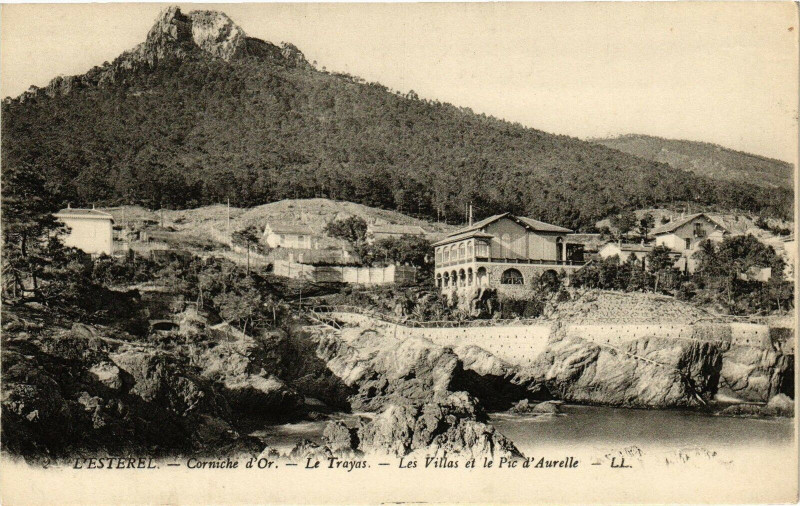Carte postale ancienne L'Esterel - Corniche d'Or
