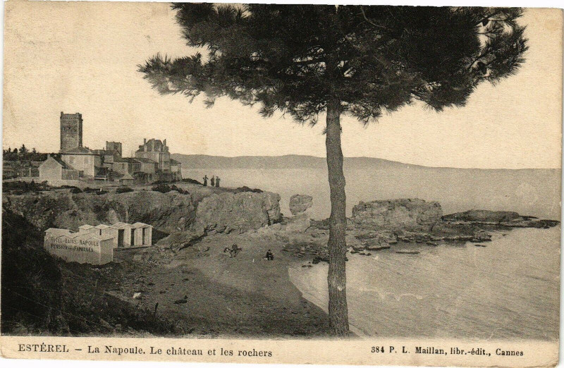 Carte postale ancienne Esterel - La Napoule