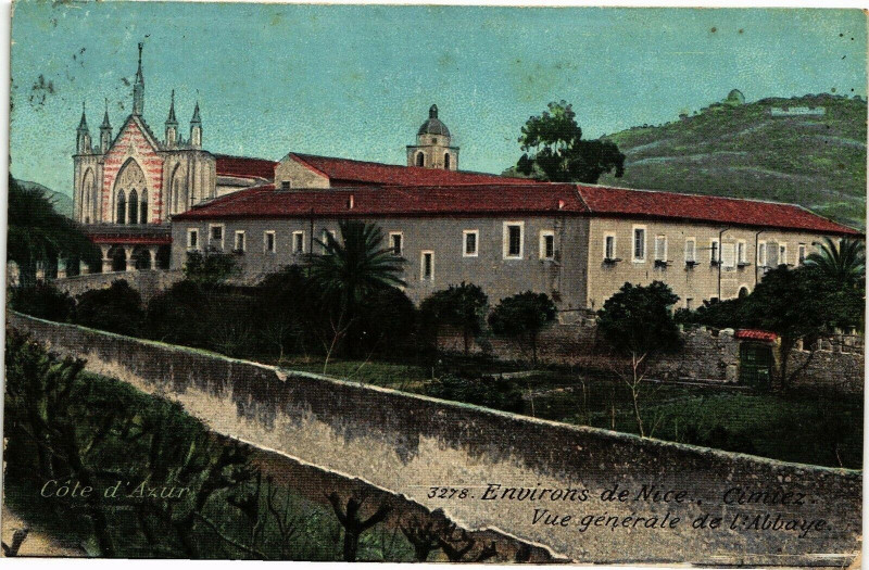Carte postale ancienne Environs De Nice - Cimiez à Nice