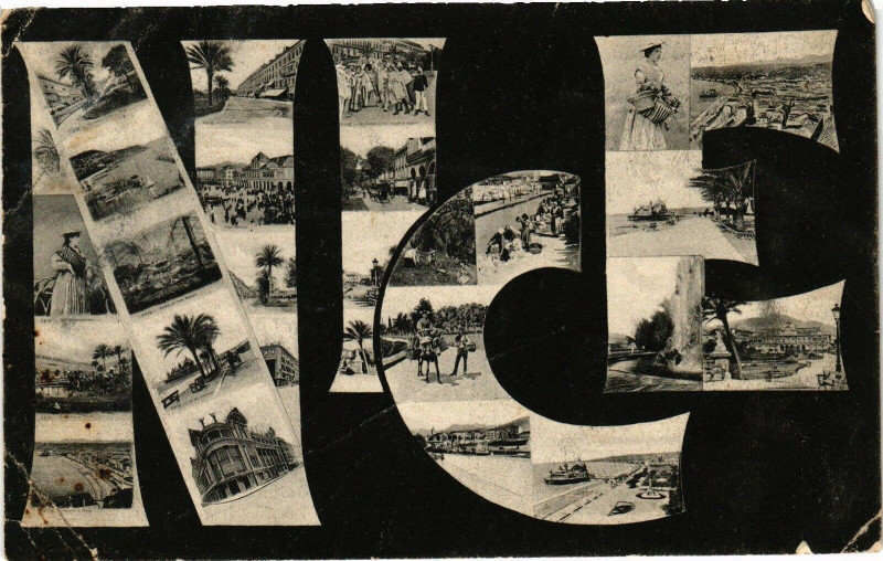 Carte postale ancienne Nice à Nice