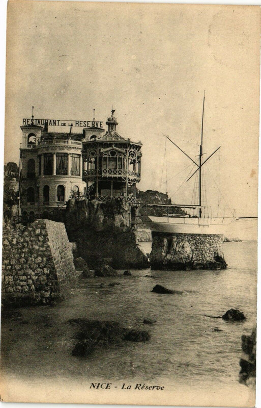 Carte postale ancienne Nice - La Réserve à Nice