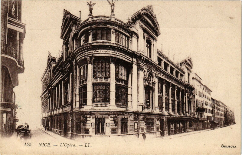 Carte postale ancienne Nice - L' Opera à Nice