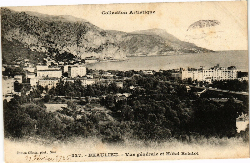 Carte postale ancienne Beaulieu - vUE générale