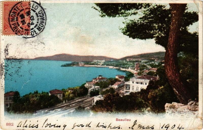 Carte postale ancienne Beaulieu