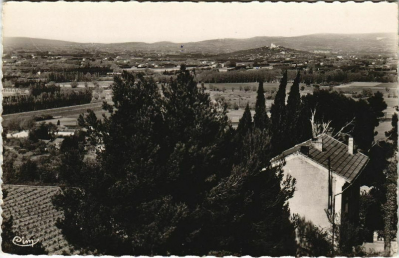 Carte postale ancienne Chateauneuf-De-Gadagne Vue - Chateau de Touzon à Châteauneuf-de-Gadagne