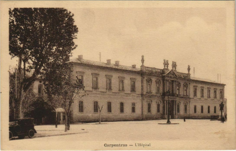 Carte postale ancienne Carpentras L'Hopital à Carpentras