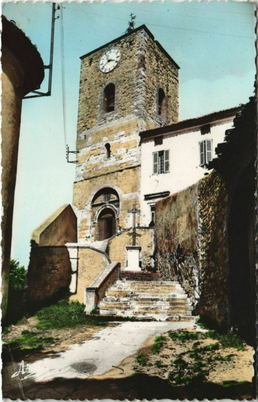 Carte postale ancienne Le Clocher à Piolenc