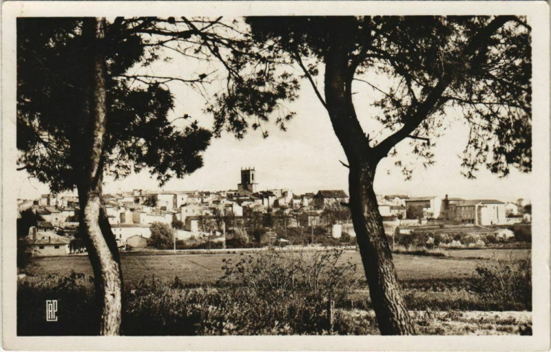 Carte postale ancienne Pertuis Vue Generale à Pertuis