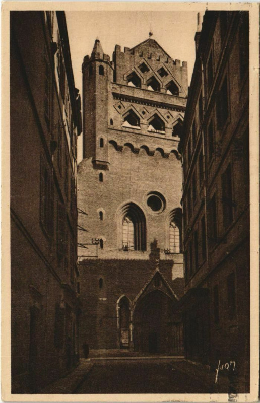 Carte postale ancienne Toulouse Eglise