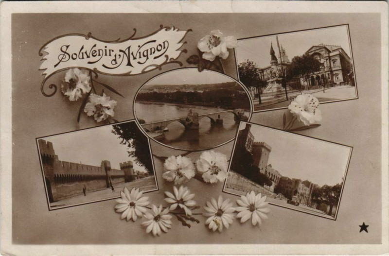 Carte postale ancienne Avignon Scenes - Views à Avignon
