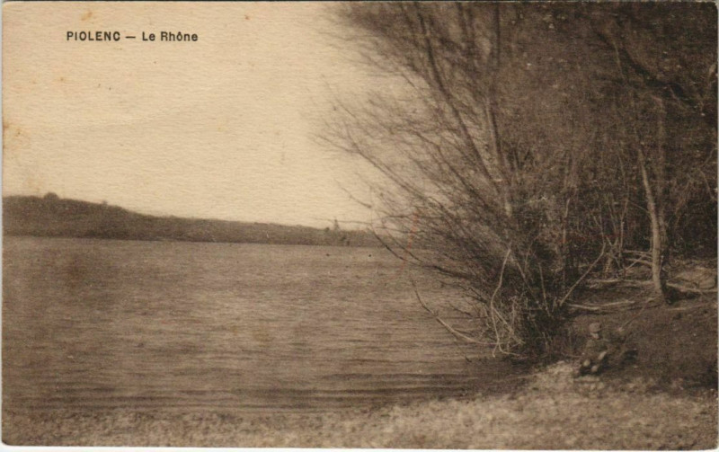 Carte postale ancienne Piolenc Le Rhone à Piolenc