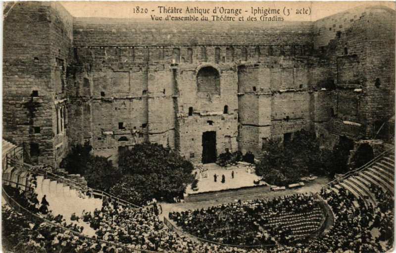 Carte postale ancienne Theatre Antique d'Orange à Orange