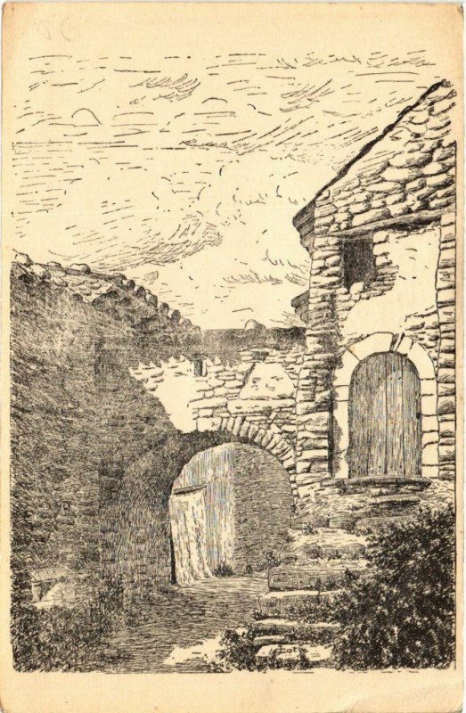 Carte postale ancienne Pont Joyeuse