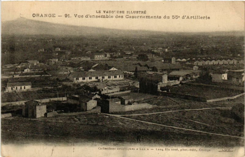 Carte postale ancienne Orange - Vue d'ensemble à Orange