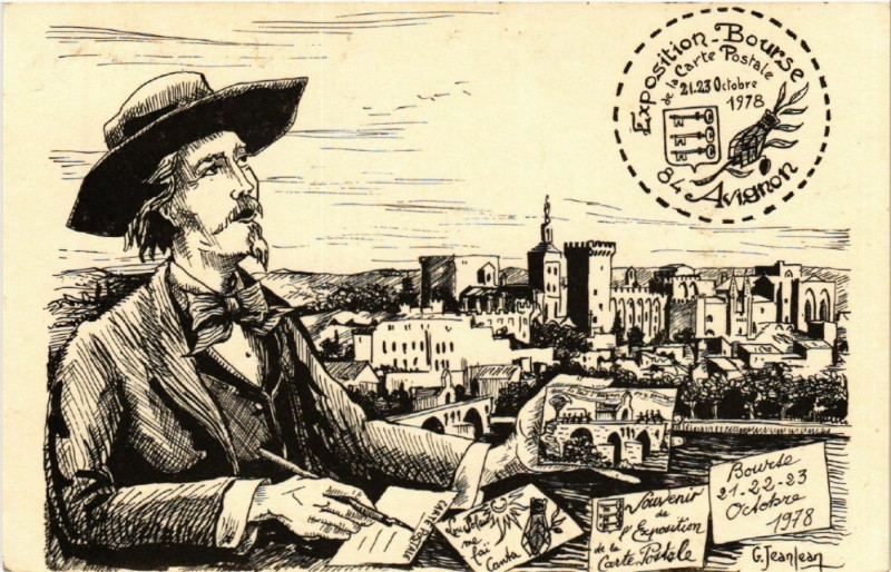 Carte postale ancienne Expo Bouse