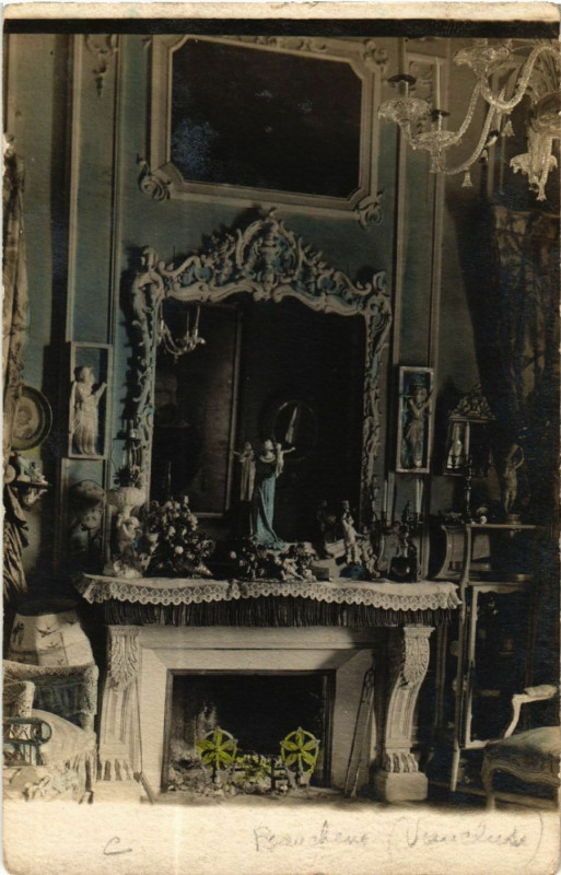 Carte postale ancienne Frontiere - Vaucluse