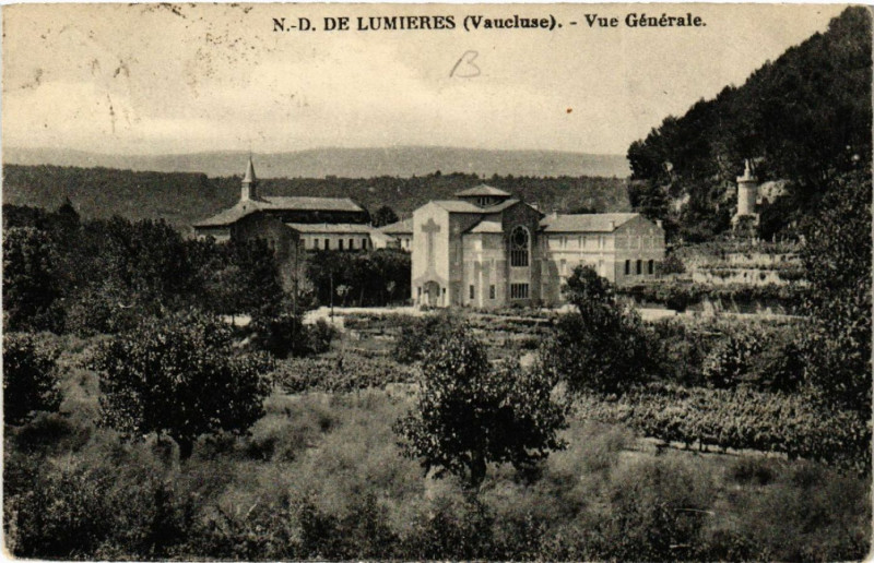 Carte postale ancienne N.-D. de Lumieres - Vue générale